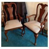 2 Pcs American Drew Cherry Grove Slat Back Chairs