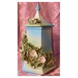 Large Capodimonte Style Decorative Lidded Jar