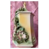 Large Capodimonte Style Decorative Lidded Jar