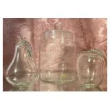 3 Pcs Princess House Hand Blown Crystal