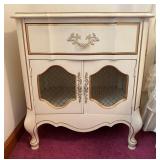 Vintage French Painted Provincial Nightstand