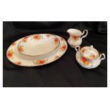 4 Pcs Royal Albert 