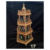 4-Tier Pyramid Nativity Scene -Missing Pieces