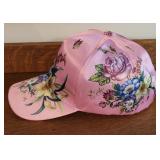 Floral Pink Ballcap