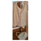 Vintage Shakers Vest & Purse Clutch