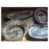 Silver Color Serving Pieces