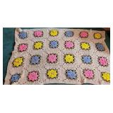 Handcrafted Afgan Throw