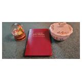 AYNSLEY Cottage Garden Trinkey Box ++