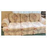 Vintage Rose Print Couch