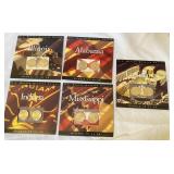 5 Pcs. U.S Mint States Quarters
