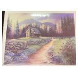 Log Cabin Print - Limited Edition