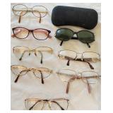9 Pcs. Vintage Prescription Glasses ++