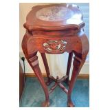 Marble Top Clawfoot Plant Stand