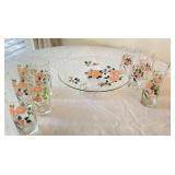 11 Pcs. Fransiscan Glass Ware