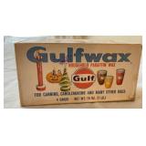 Vintage Gulfwax Paraffin Canning Wax