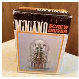 Vintage Miniano Screw Driver Set
