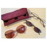 3 Pcs. Vintage Glasses