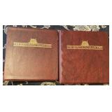 2 Pcs. Stamp Collector Books w/ Stamps