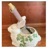 Outdoor Bunny Decor
