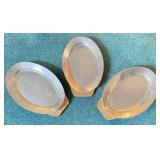 Made in Japan Silver Tone Trays