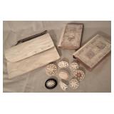 Abalone Bibles, Broaches, & Clutch Purse