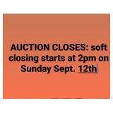 Auction Closing Info