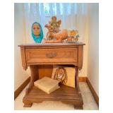 Side Table w/Contents
