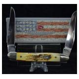 Case XX Bonestag Muskrat Pocket Knife