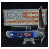 Case XX Blue Russlock Pocket Knife 61953 L