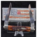 Case XX 2-Blade Chestnut Muskrat Pocket Knife