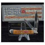 Case XX Red Shield Peanut 2-Blade Pocket Knife