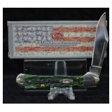 Case XX Bermuda Green Copperlock Jr. Pocket Knife