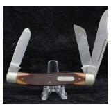 Vintage Old Timer 3-Blade Pocket Knife