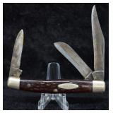 Vintage Case XX 3-Blade Stockman Pocket Knife