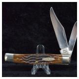 Case XX Stag Texas Jack 2-Blade Pocket Knife