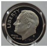 2009-S Proof Roosevelt Dime