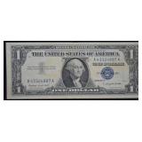 1957 A US $1 Silver Certificate