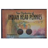 Indian Head Pennies; Two Centuries Set