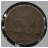 1857 U.S. Flying Eagle Cent