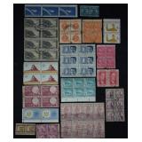 U.S. Stamp Plate Blocks, Philatelic, Postal Histor