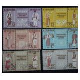 Romania Plate Blocks Near Mint Postal History, Phi