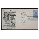 Republic Of China History; Philatelic, Postal FDC
