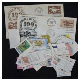U.S. Stamps & Pony Express Envelope/ Cover