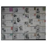 U.S. Stamps Famois Americans Envelopes; Mint Cond.