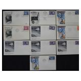 U.S. Space Exploration Stamps / Envelopes; Mint Co