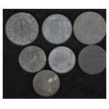 WWII Nazi Germany Coins