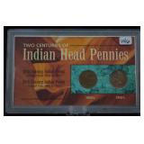1897 & 1907 U.S. Indian Head Cent Set