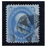 1861-62 Civil War Stamp, U.S. Philatelic, Postal H