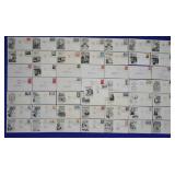 U.S. Stamps Covers/ Envelopes; Mint Cond; 50 Pcs.