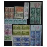 U.S. Stamps, Blocks, Philatelic, Postal History